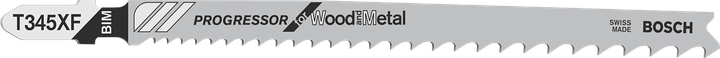 Bosch T345XF decoupeerzaagblad voor hout en metaal.