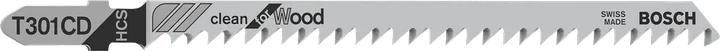Bosch T301CD decoupeerzaagblad voor zuiver houtzagen.