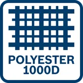 Bosch Belt 108, gevoerde werkriem met veilige gesp.