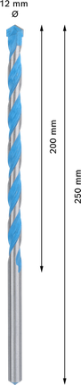 Bosch EXPERT CYL-9 MultiConstruction boor 12x250 mm.