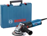 Bosch GWS 14-125 S haakse slijper met transportkoffer.