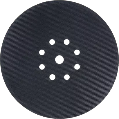 Bosch 215 mm steunschijf met 8 perforaties.