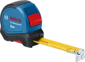Bosch 5m rolmaat met uitstekende handgereedschapsfunctie.
