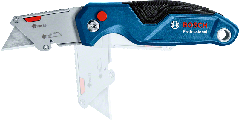 Bosch vouwmes met ergonomische grip.