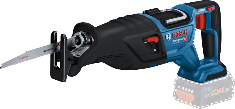 Bosch GSA 18V-28 reciprozaag met 5,5Ah ProCORE accu.