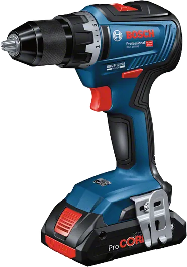 Bosch GSR 18V-55 accuboormachine met ProCORE accu.