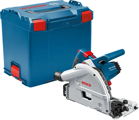 Bosch GKT 55 GCE invalzaag met opbergkoffer.