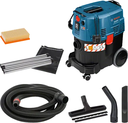 Bosch GAS 35 L AFC nat- en droogzuigerset.