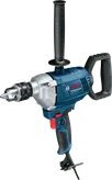 Bosch GBM 1600 RE boormachine, ergonomisch ontwerp met twee handgrepen.