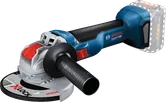 Bosch GWX 18V-10 accu haakse slijper met X-LOCK.