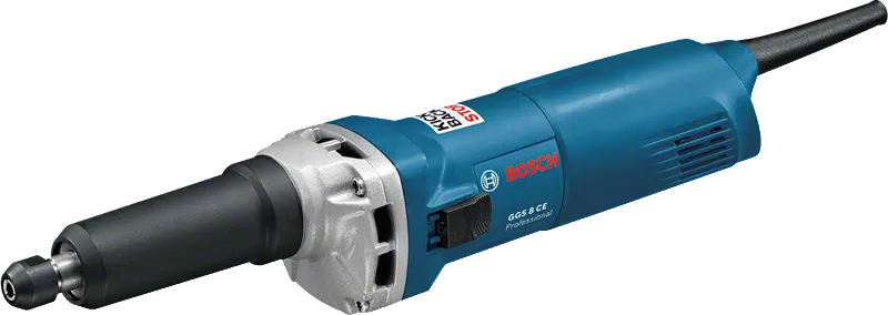 Bosch GGS 8 CE rechte slijper voor nauwkeurige metaalbewerking.