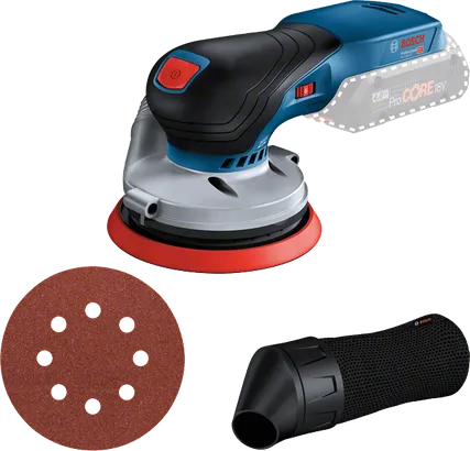 Bosch GEX 18V-125 accu excenterschuurmachineset.