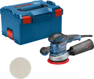 Bosch GEX 40-150 excenterschuurmachine met stofbox.