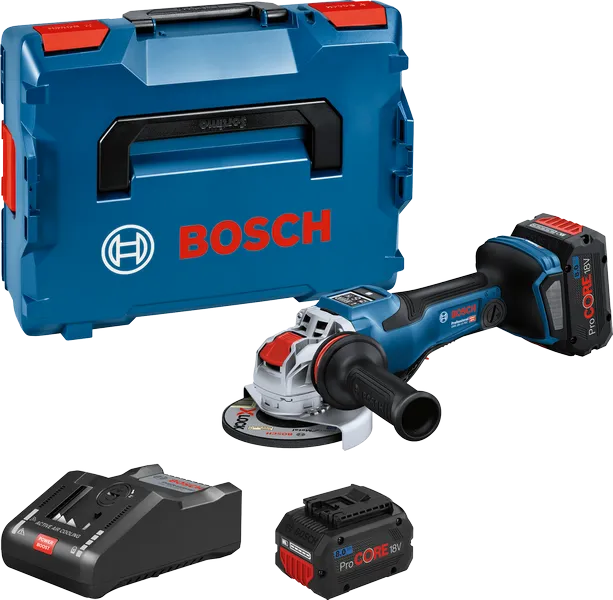 Bosch GWX 18V-15 PSC accu haakse slijperset.