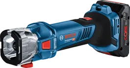 Bosch GCU 18V-30 snoerloze bovenfrees voor gipsplaten.