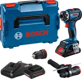 Bosch GSR 18V-90 FC accuboormachineset met accessoires.