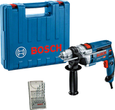 Bosch GSB 16 RE klopboormachine met koffer en boortjes.