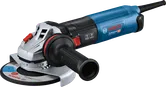 Bosch GWS 17-150 S haakse slijper met zijhandgreep.