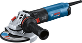 Bosch GWS 17-150 S haakse slijper met zijhandgreep.