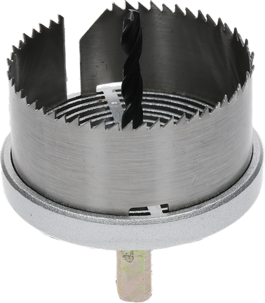 Bosch gatenfrees 68 mm zeskantschacht van spuitgietaluminium.