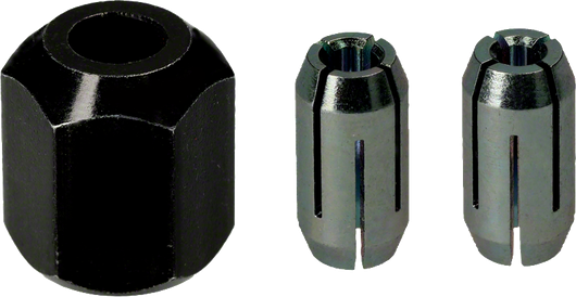 Bosch spantangset 3 mm en 6 mm voor rotatiegereedschap.