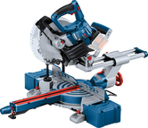 Bosch GCM 18V-216 accu verstekzaag met glijarm.