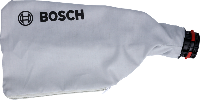 Bosch stofzak voor het opvangen van gereedschapsresten.