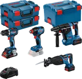 Bosch accu-gereedschapset.