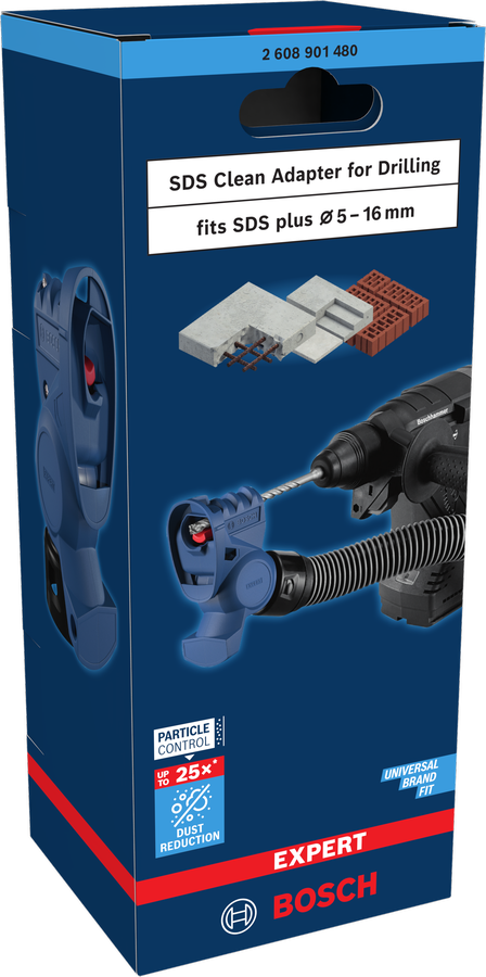 EXPERT SDS Clean adapter voor boren