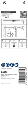 Bosch EXPERT SDS plus-8X 8×100×225 hamerboor verpakking.