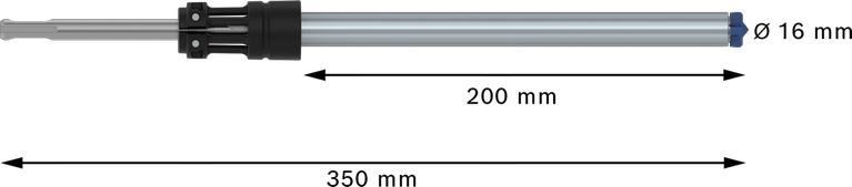 Bosch EXPERT SDS Clean plus-8X hamerboor 16x200x350.