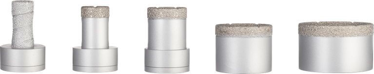 Bosch PRO Ceramic droog X-Lock kernfreesset, 5 maten.