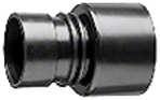 Bosch stofzuigerslangadapter voor gereedschapsaansluitingen.