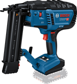 Bosch GNH 18V-50 M draadloze bradspijkerpistool met een capaciteit van 18 gauge.