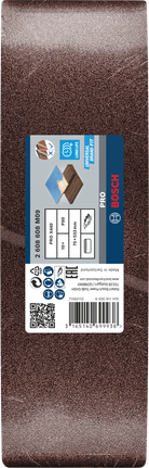 Bosch PRO X440 schuurband 75 x 533 mm G80.