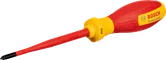 Bosch geïsoleerde VDE schroevendraaier PH1 voor elektrische werkzaamheden.