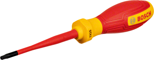 Bosch VDE schroevendraaier TX15 geïsoleerde handgreep.