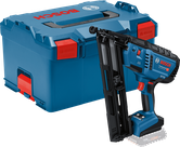 Bosch GNH 18V-64 accuspijkermachine met draagtas.