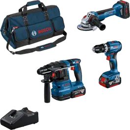 Bosch accu-gereedschapset.