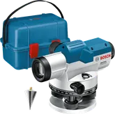 Bosch GOL 20 G optische waterpas met draagtas.