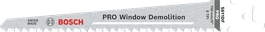 Bosch PRO Window Demolition S611DF zaagblad voor sloopwerkzaamheden.