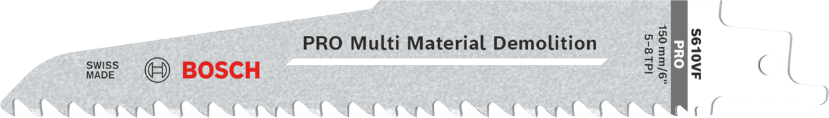 Bosch PRO Multi Material Demolition S610VF zaagblad.