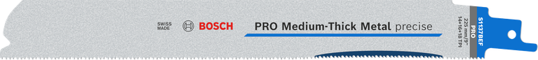 Bosch PRO Medium-Thick Metal precisiezaagblad S1137BEF.