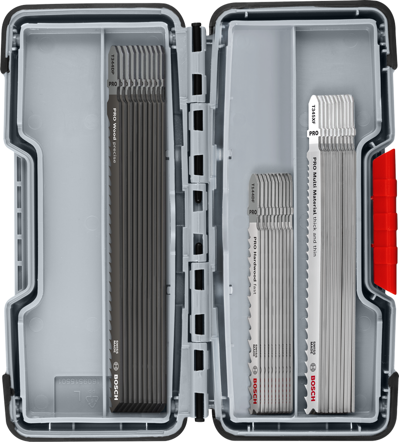 Bosch PRO Wood and Metal Rough Cut Set, 30 decoupeerzaagbladen.