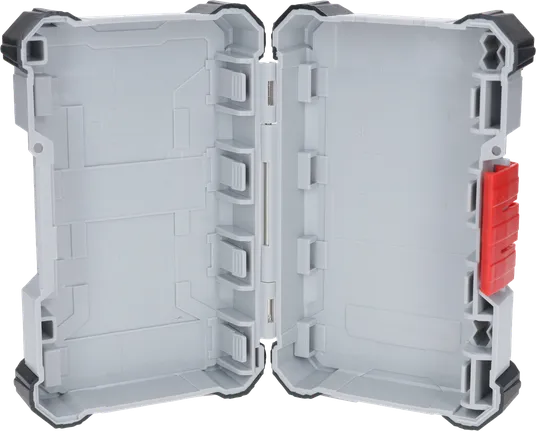 Lege Bosch Pick and Click Box voor het opbergen van accessoires.