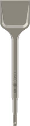 Bosch PRO SDS plus-5C Spadebeitel 60mm voor sloopwerkzaamheden.