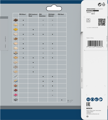 Bosch PRO Wood cirkelzaagblad 190 x 1,6 x 30 mm T16.
