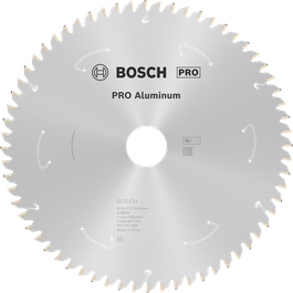 Bosch PRO Aluminium accu cirkelzaagblad 216mm.
