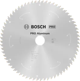 Bosch PRO Aluminium cirkelzaagblad, 254 mm diameter.