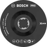 Bosch PRO steunschijf 125 mm SCM voor X-LOCK slijpmachines.